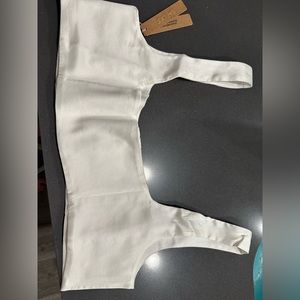 Skims Bridal Silk Square Neck Corset